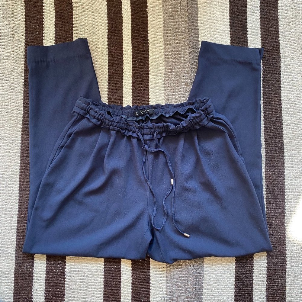 Navy blue Zara Trousers